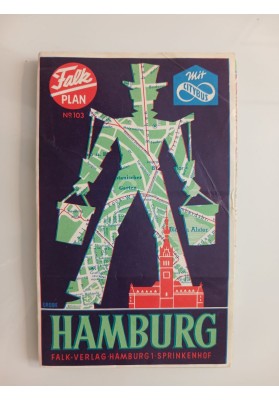 Falk-Plan Hamburg. Touristplan (N. 103) - Grobe Ausgabe