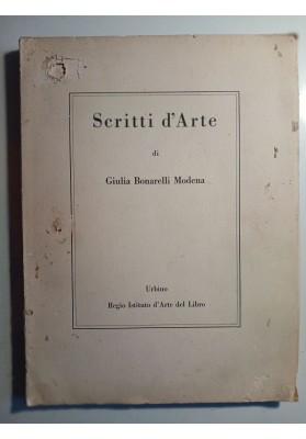 Scritti d'Arte di Giulia Bonarelli Modena