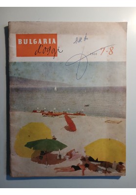Bulgaria d'oggi. N. 7-8 - 1962