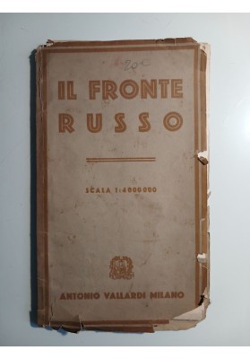 Carta geografica - Il Fronte Russo (I e II) - Scacchiere Bellico della Seconda Guerra Mondiale