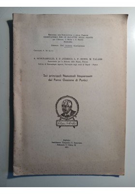 Sui principali Nematodi fitoparassiti del Parco Gussone di Portici