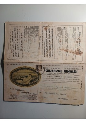 GRANDE STABILIMENTO DI FRUTTICOLTURA GIUSEPPE RINALDI MERCATO S. SEVERINO