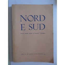 NORD E SUD Rivista mensile diretta da Francesco Compagna Anno III  Numero 25 Dicembre 1956