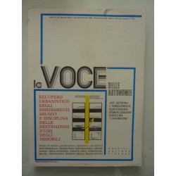 LA VOCE DELLE AUTONOMIE - RECUPERO URBANISTICO DEGLI INSEDIAMENTI ABUSIVI E DISCIPLINA DELL'USO DEGLI IMMOBILI