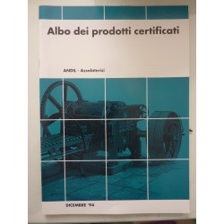 ANDIL - Assolaterizi Dicembre '94 ALBO DEI PRODOTTI CERTIFICATI