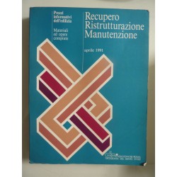 RECUPERO RISTRUTTURAZIONE MANUTENZIONE Aprile 1991