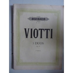 VIOTTI TRE DUOS  op. 29 2 Violinen