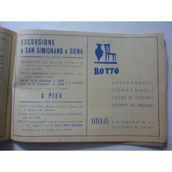 CIT COMPAGNIA ITALIANA TURISMO Notizie Utili ed Orario 1949
