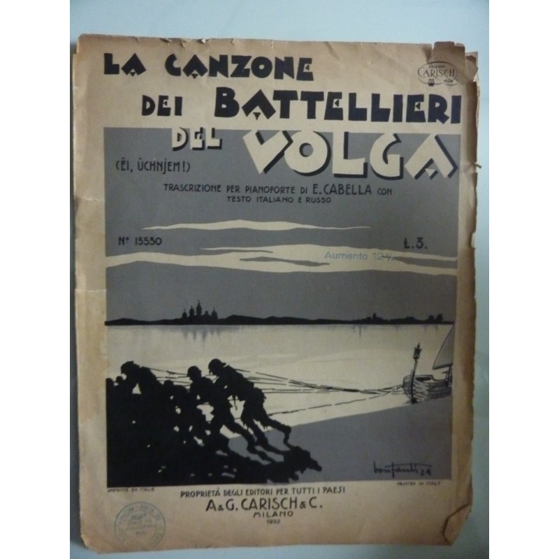 LA CANZONE DEI BATTELLIERI DEL VOLGA