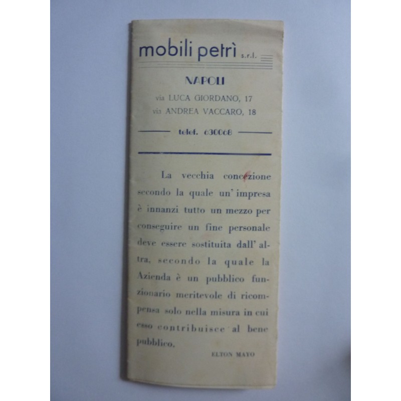 MOBILI PETRI' NAPOLI