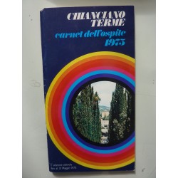 CHIANCIANO Carnet dell'Ospite 1975