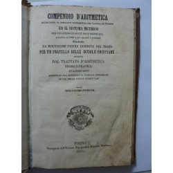COMPENDIO D' ARITMETICA RACCHIUDENTE LE OPERAZIONI  FONDAMENTALI DEL CALCOLO, LE FRAZIONI ED IL SISTEMA METRICO