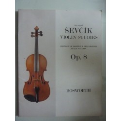 SEVICIK VIOLIN STUDIES Op. 8