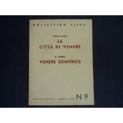 Bollettino S.I.F.C.A. LA CITTA' DI VENERE - VENERE GENITRICE