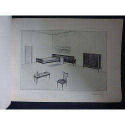 CAMERE PER SCAPOLI E BAMBINI Disegni e Progetti di ANTONIO BORRELLI Serie XIII° Edizione 1953 - 54