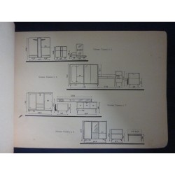 CAMERE PER SCAPOLI E BAMBINI Disegni e Progetti di ANTONIO BORRELLI Serie XIII° Edizione 1953 - 54