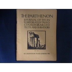 THE PARTHENON  JOURNAL OF THE INCORPORATED ASSOCIATION OF ARCHITECTS AND SURVEYORS May 1934