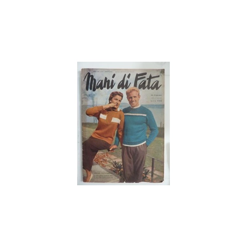 MANI DI FATA  Anno XXX  Agosto 1955 n.° 8