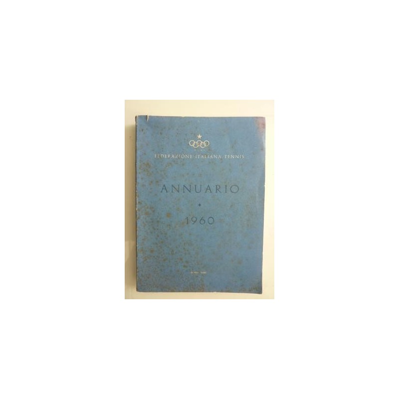 Federazione Italiana Tennis ANNUARIO 1960