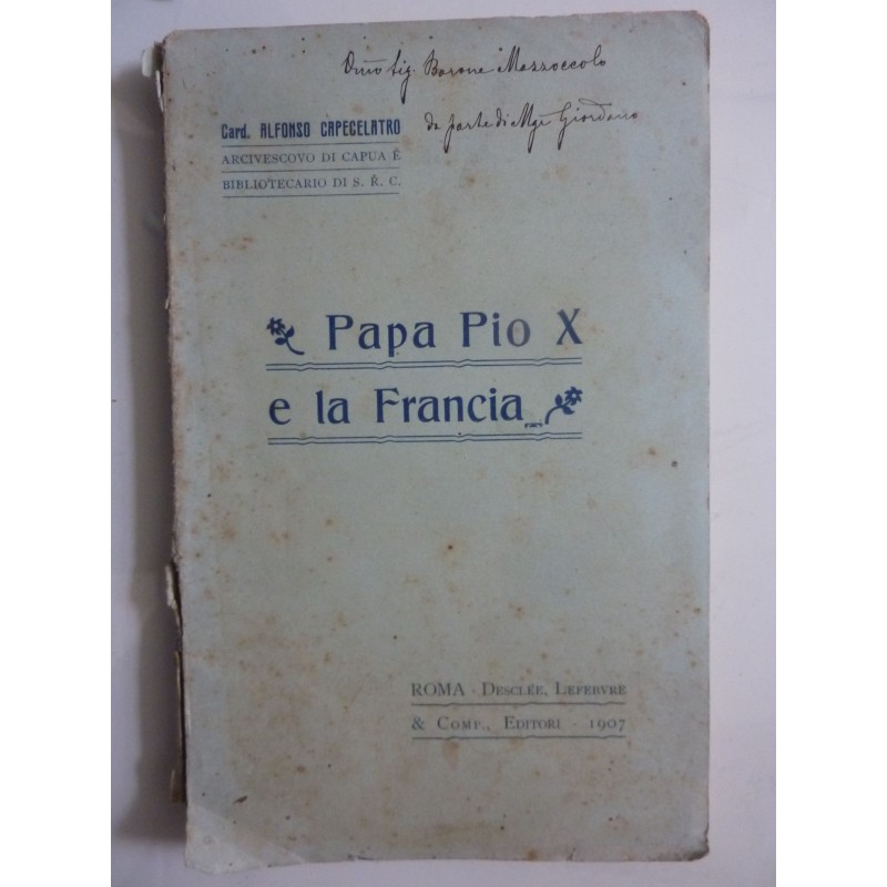 PAPA PIO X E LA FRANCIA