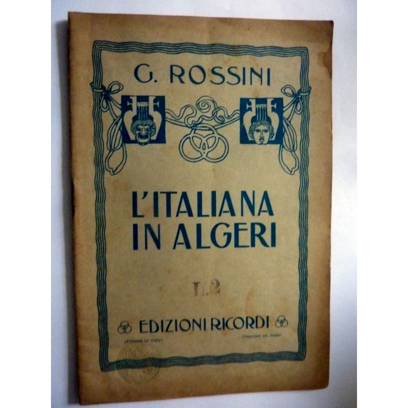 L'ITALIANA IN ALGERI