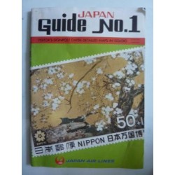 GUIDE  JAPAN N.° 1  JAPAN AIR LINES JAL