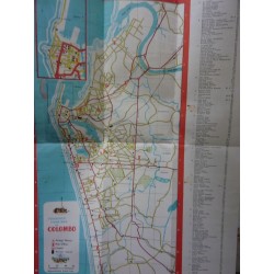 A TOURIST GUIDE MAP OF COLOMBO