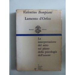 IL LAMENTO D'ORFEO