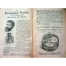 Catalogo "LA SAMARITANA" Pastiglie VALDA  1909