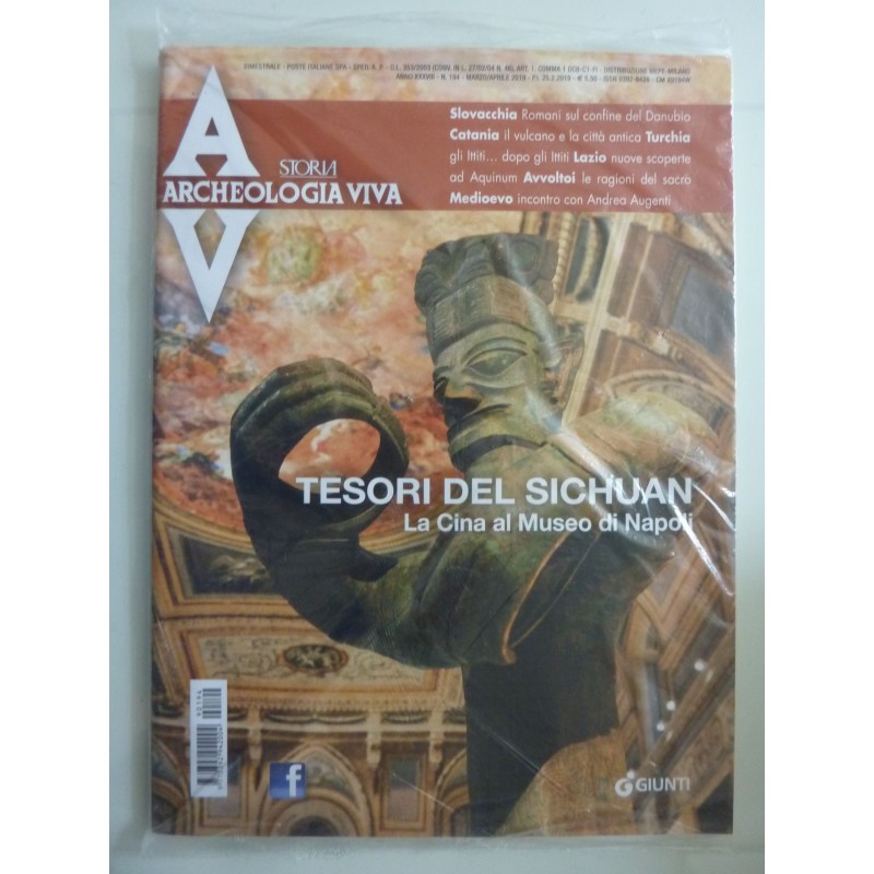 ARCHEOLOGIA VIVA STORIA  Anno XXXVIII n.° 194 Marzo - Aprile 2019