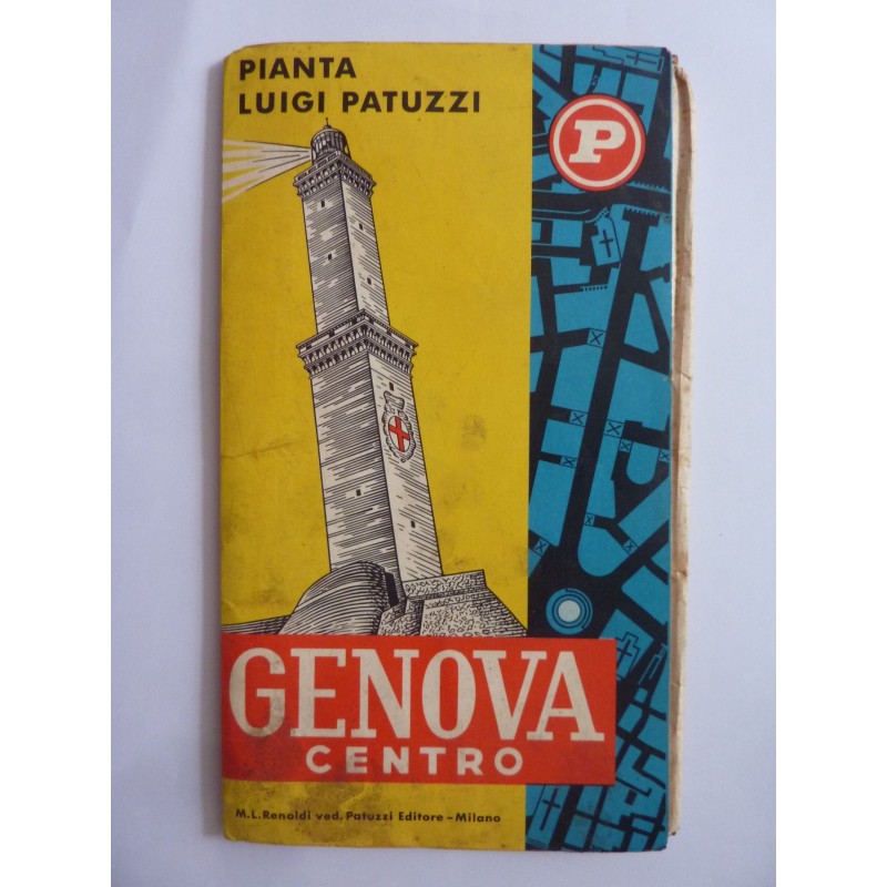 PIANTA LUIGI PATUZZI  - GENOVA CENTRO