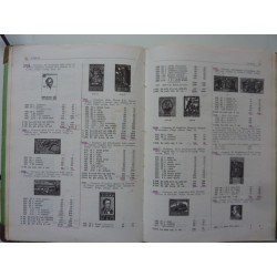 CATALOGO SASSONE FRANCOBOLLI D'ITALIA E PAESI ITALIANI 1955 XIV EDIZIONE