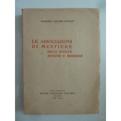 LE ASSOCIAZIONI DI MESTIERE NELLE CIVILTA' ANTICHE E MODERNE