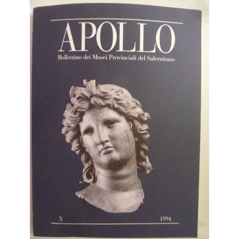 APOLLO Bollettino dei Musei Provinciali del Salernitano X 1994