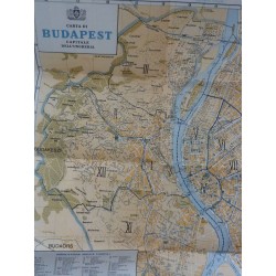 BUDAPEST  CARTA E GUIDA