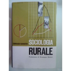 SOCIOLOGIA RURALE Prefazione di GIUSEPPE MEDICI