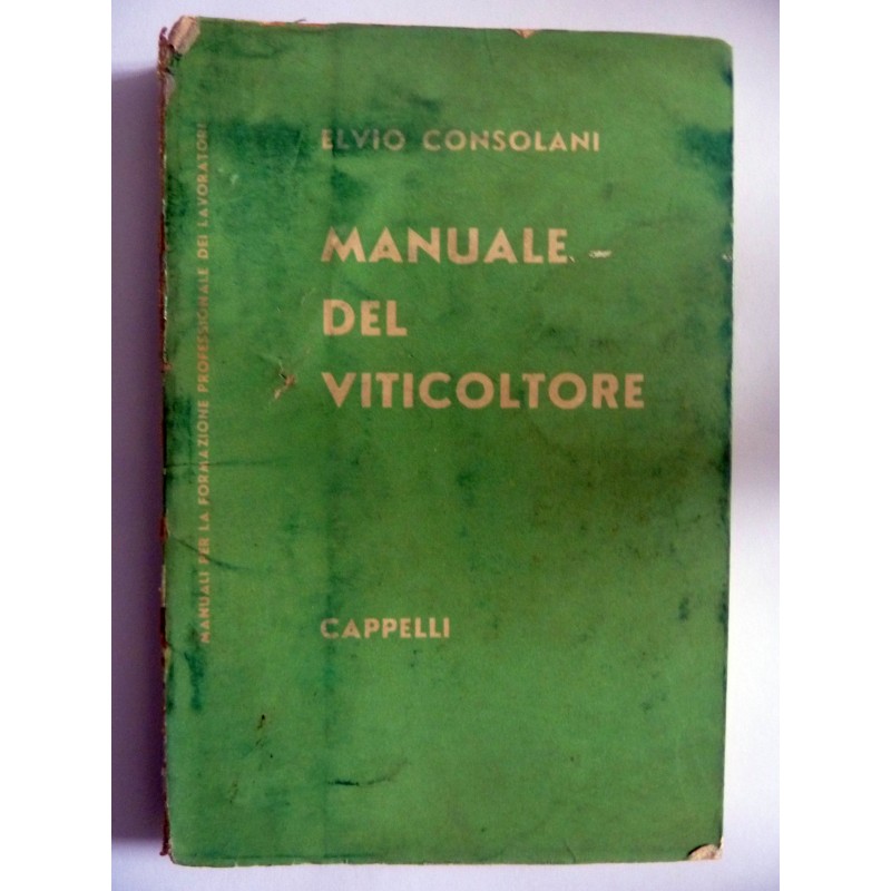 MANUALE DEL VITICOLTORE