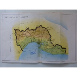 TARANTO Pianta della Città, della Provincia e notizie utili