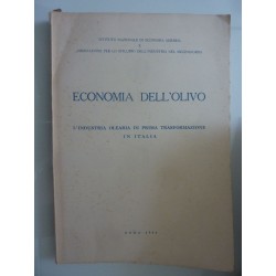 ECONOMIA DELL'OLIVO  L'INDUSTRIA OLEARIA DI PRIMA TRASFORMAZIONE IN ITALIA