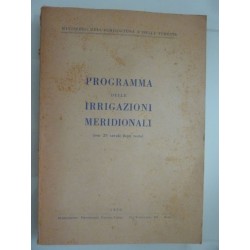 PROGRAMMA DELLE IRRIGAZIONI MERIDIONALI