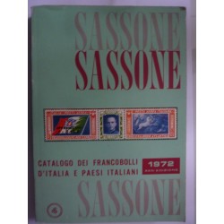 CATALOGO SASSONE DEI FRANCOBOLLI ITALIANI 1972