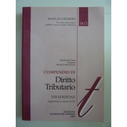 COMPENDIO DI DIRITTO TRIBUTARIO VIII EDIZIONE Aggiornata a Marzo 2000