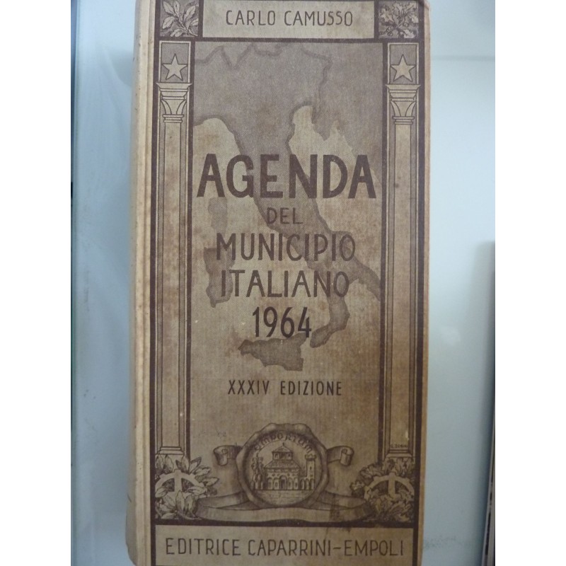 AGENDA DEL MUNICIPIO ITALIANO 1964 XXXIV EDIZIONE