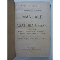 MANUALE DI ANATOMIA UMANA