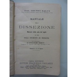 MANUALE DELLA DISSEZIONE Manuale della Sala da Taglio ad uso degli Studenti di Medicina