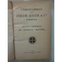 RIVISTA GENERALE DEI PRODOTTI "BAYER"