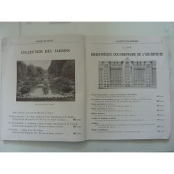 CATALOGUE DES OUVRAGE D'ARCHITECTURE ET ARTS DECORATIFS, ART INDUSTRIELLE