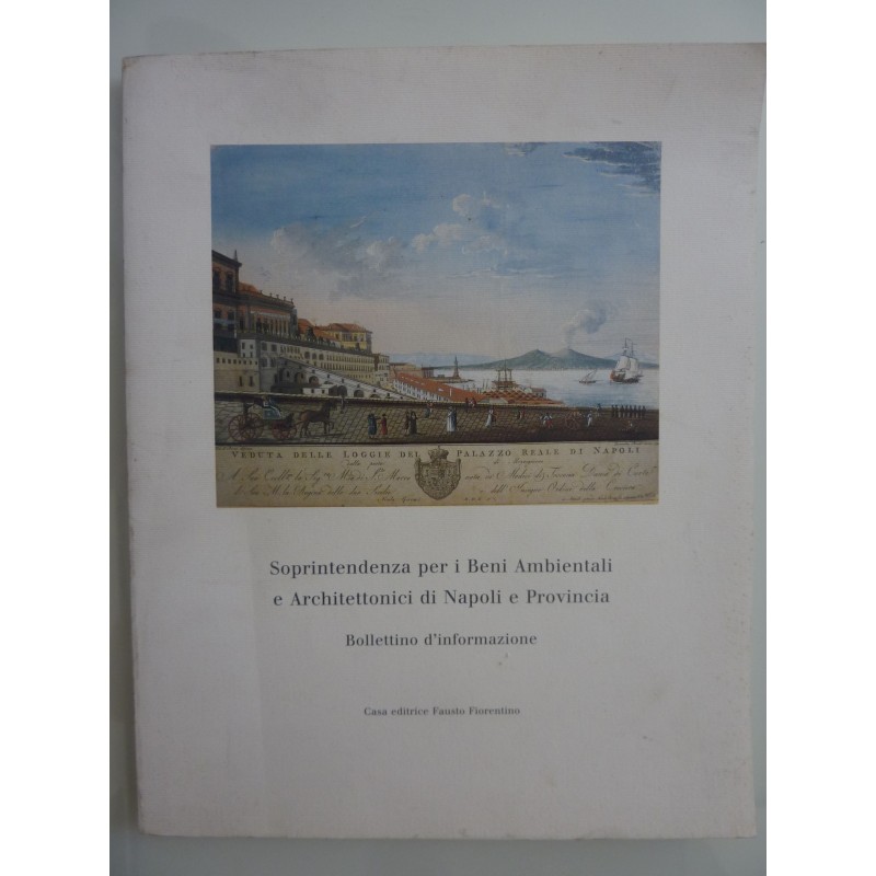 Soprintendenza per I Beni Ambentali e Architettonici di Napoli e Provincia - Bollettino d'informazione 1/ 1995