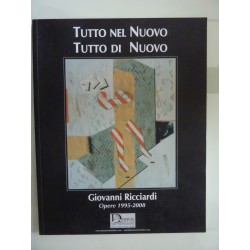 TUTTO NEL NUOVO TUTTO DI NUOVO Giovanni Ricciardi Opere 1995 - 2008