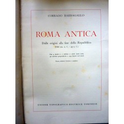 Storia Universale ROMA VOLUME I Dalle Origini alla fine della Repubblica ( VIII sec. a.C. - 49 a.C. )